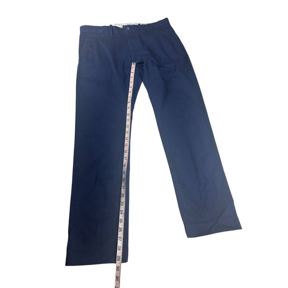 J.Crew Flex Slim Fit Pants Men's‎ Size 32x30 Navy Blue New Without Tag - Picture 4 of 10